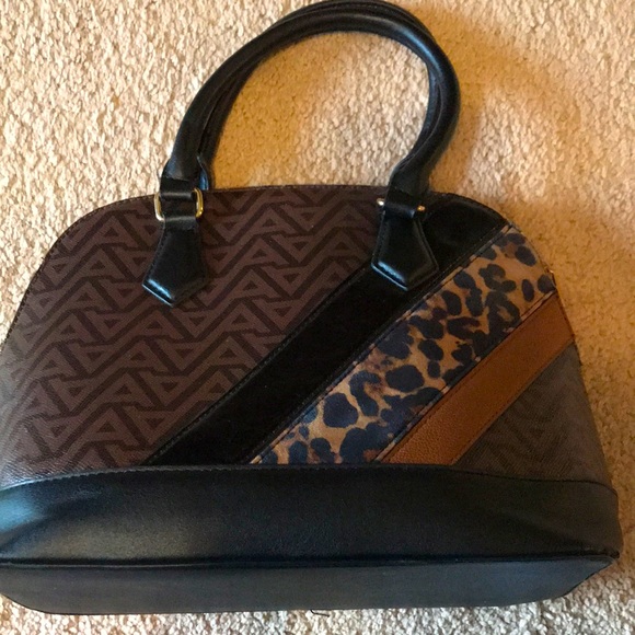 Aldo Handbags - Aldo Brown and black purse cheetah stripe